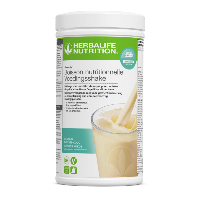 Formula 1 boisson nutritionelle Ananas noix de coco Édition Limitée 550g