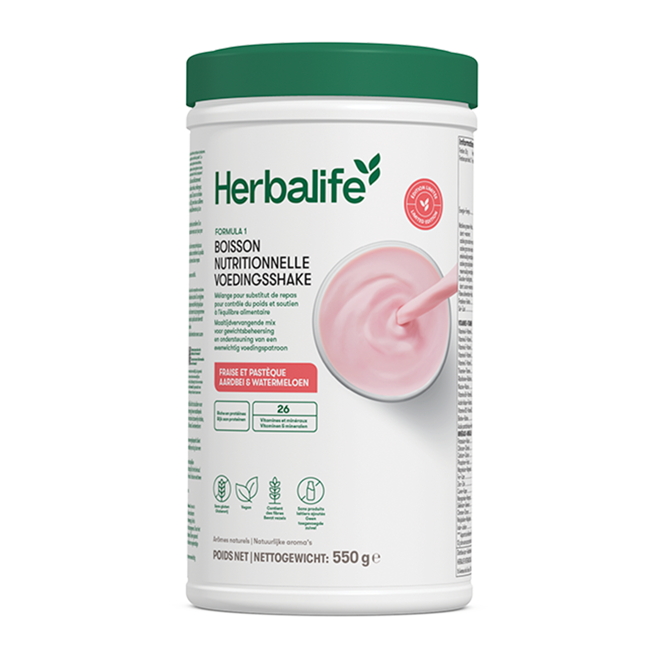 Formula 1 Boisson nutritionnelle Fraise et pastèque 550 g