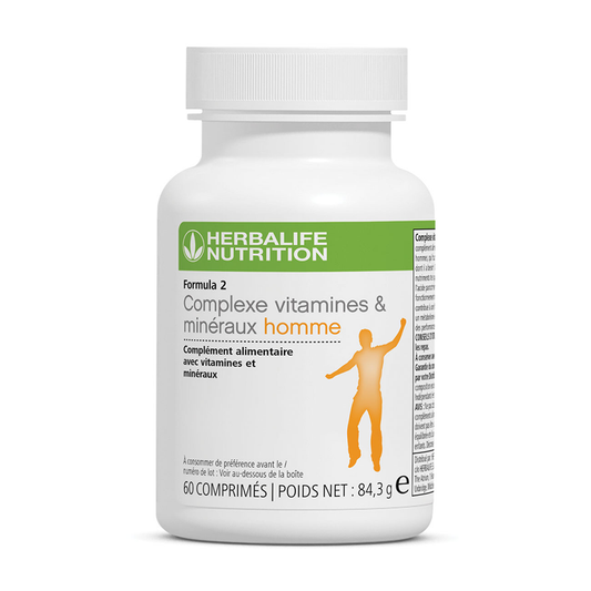 Formula 2 Complexe vitamines et minéraux homme