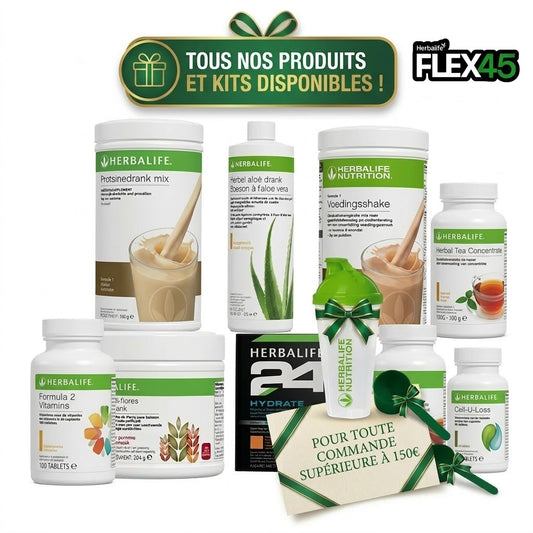 Pack Petit Déjeuner FLEX45 (Classique ou Vegan)